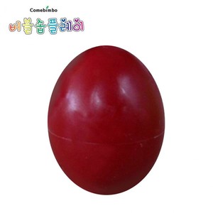 꼬메빔보 버블솝플레이 부활절 계란 비누베이스 (빨강)